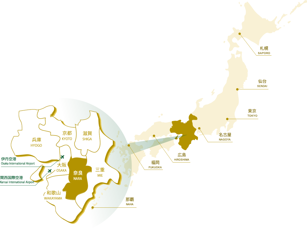 nara map